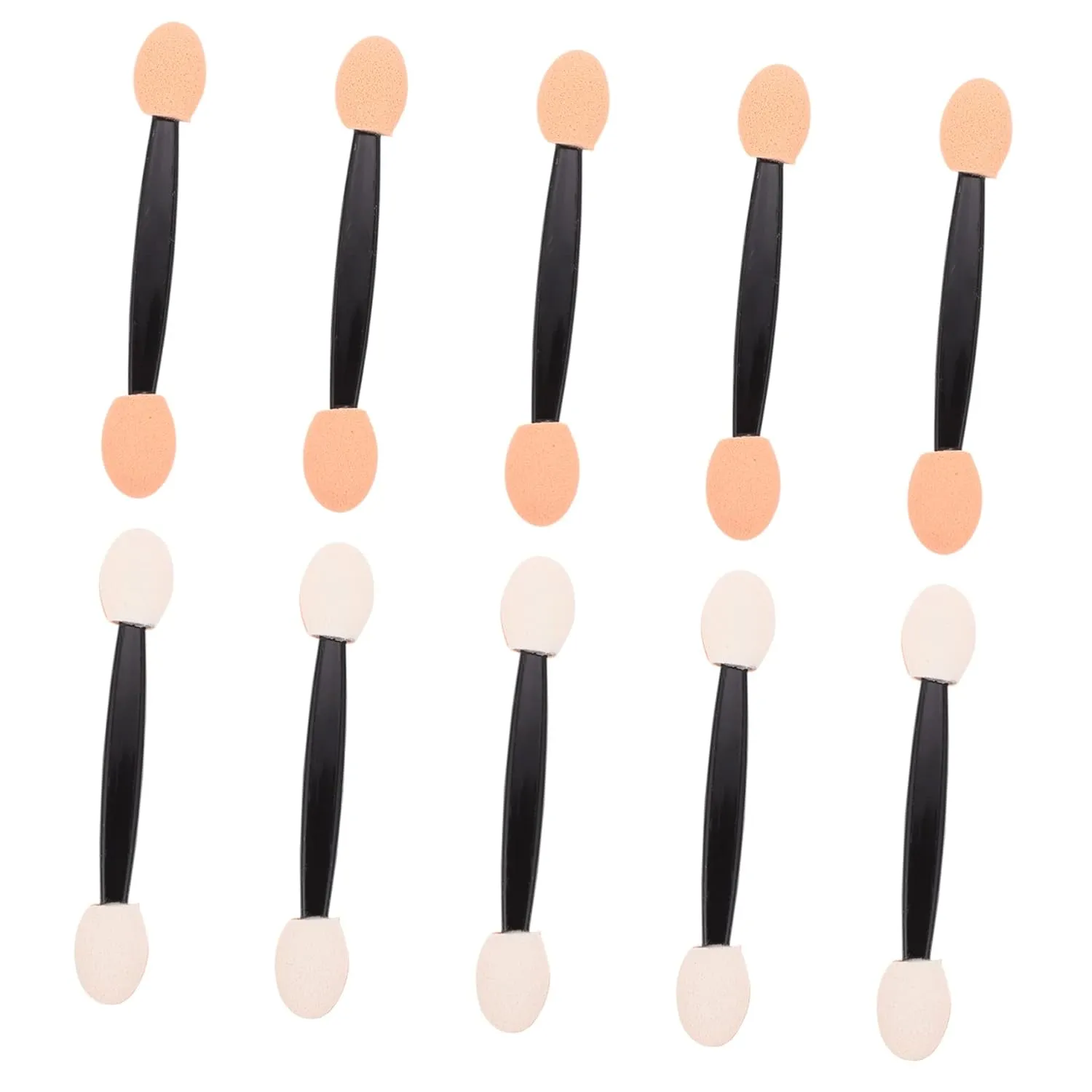 300pcs Dual-sided Eyeshadow Sponge Applicators Tipped Makeup Tool for Precise Application Sponges for Eyeshadow Eyeliner and Eyebrow Makeup and