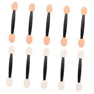 300pcs Dual-sided Eyeshadow Sponge Applicators Tipped Makeup Tool for Precise Application Sponges for Eyeshadow Eyeliner and Eyebrow Makeup and