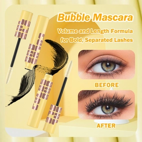 ✨Bubble Mascara💯Length Formula for Bold, Separated Lashes
