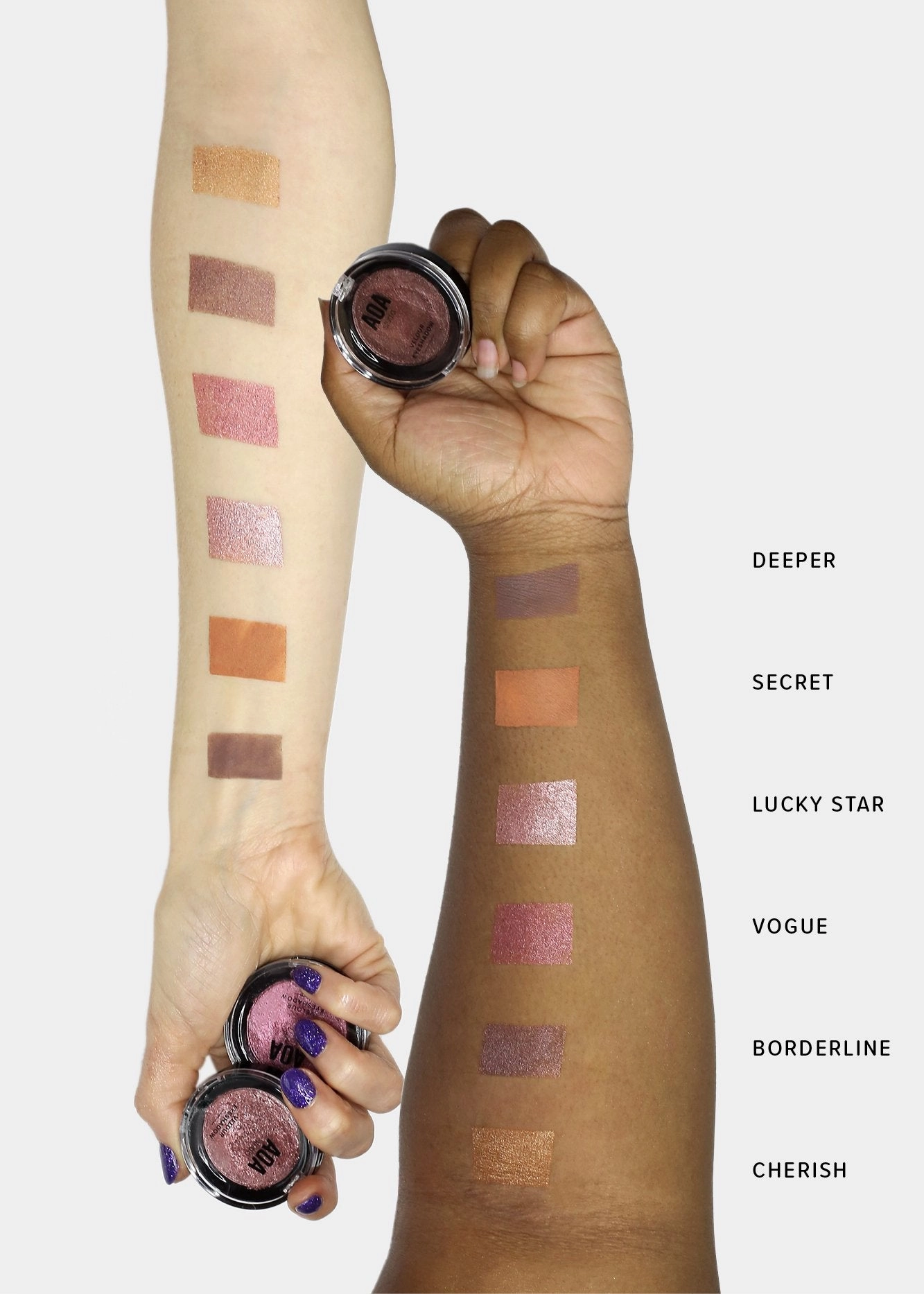 AOA Velour Mousse Eyeshadow - Holiday