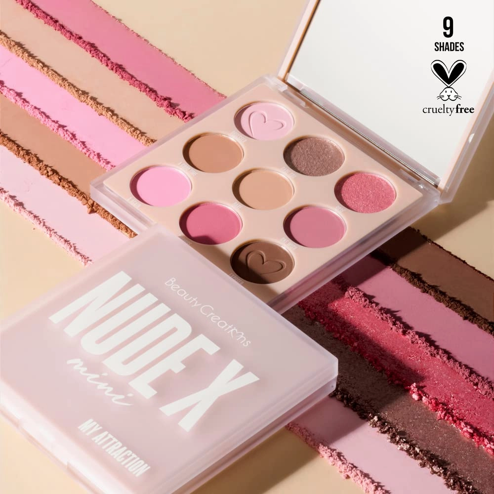 Beauty Creations NUDEX COLLECTION Eyeshadow Palette (MY ATTRACTION MINI)