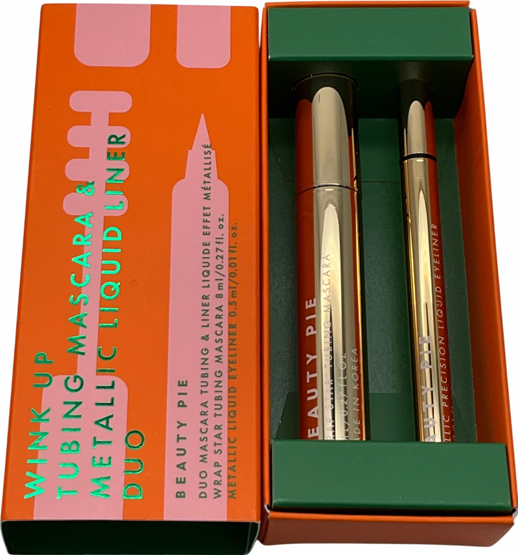 Beauty Pie Wrap Star Tubing Mascara & Metallic Liquid Liner Duo Black 8ml