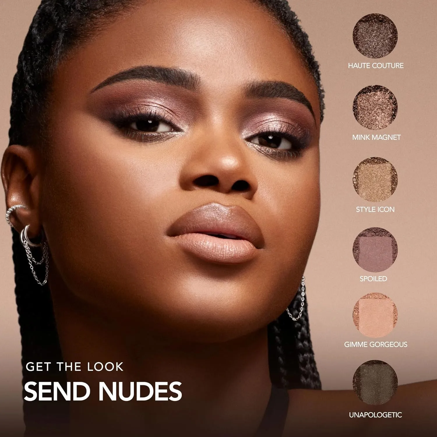 BUXOM Forever Babe Eyeshadow Palette, High Pigment Eyeshadow Palette, Long-Lasting, Primer-Infused Eyeshadows, Blendable, Cruelty Free