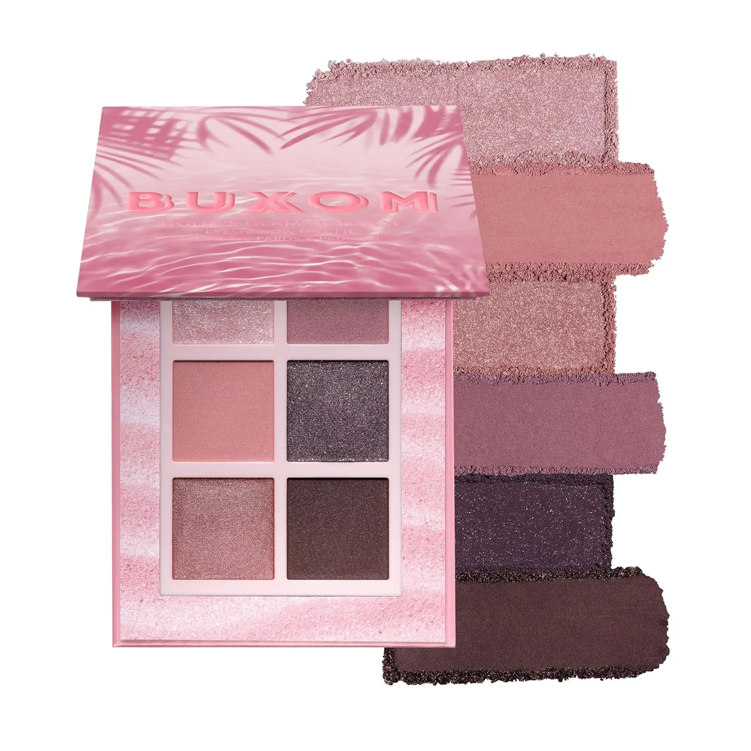 BUXOM Forever Babe Eyeshadow Palette, High Pigment Eyeshadow Palette, Long-Lasting, Primer-Infused Eyeshadows, Blendable, Cruelty Free