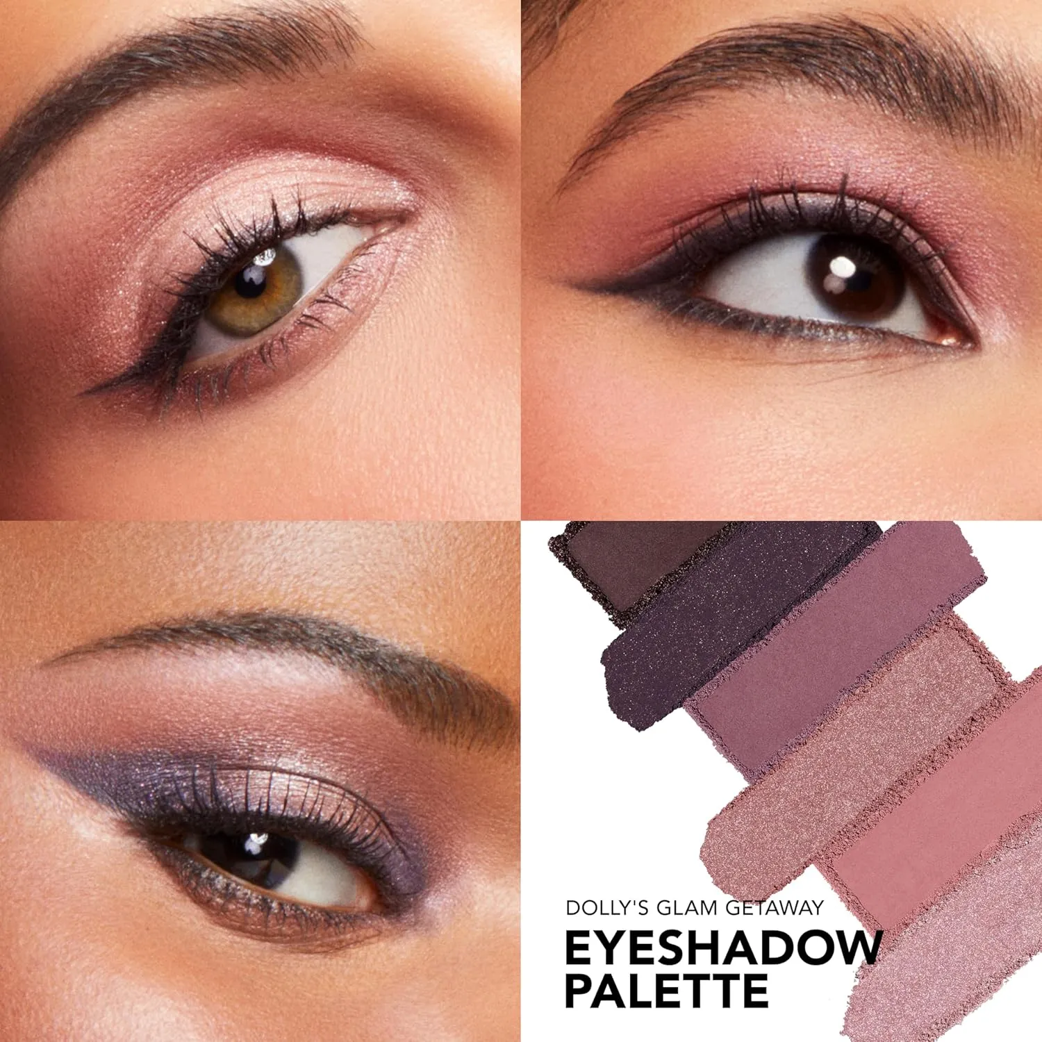 BUXOM Forever Babe Eyeshadow Palette, High Pigment Eyeshadow Palette, Long-Lasting, Primer-Infused Eyeshadows, Blendable, Cruelty Free