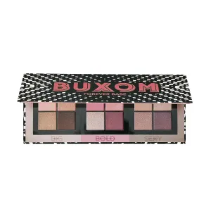 BUXOM Forever Babe Eyeshadow Palette, High Pigment Eyeshadow Palette, Long-Lasting, Primer-Infused Eyeshadows, Blendable, Cruelty Free