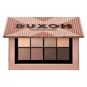 BUXOM Forever Babe Eyeshadow Palette, High Pigment Eyeshadow Palette, Long-Lasting, Primer-Infused Eyeshadows, Blendable, Cruelty Free