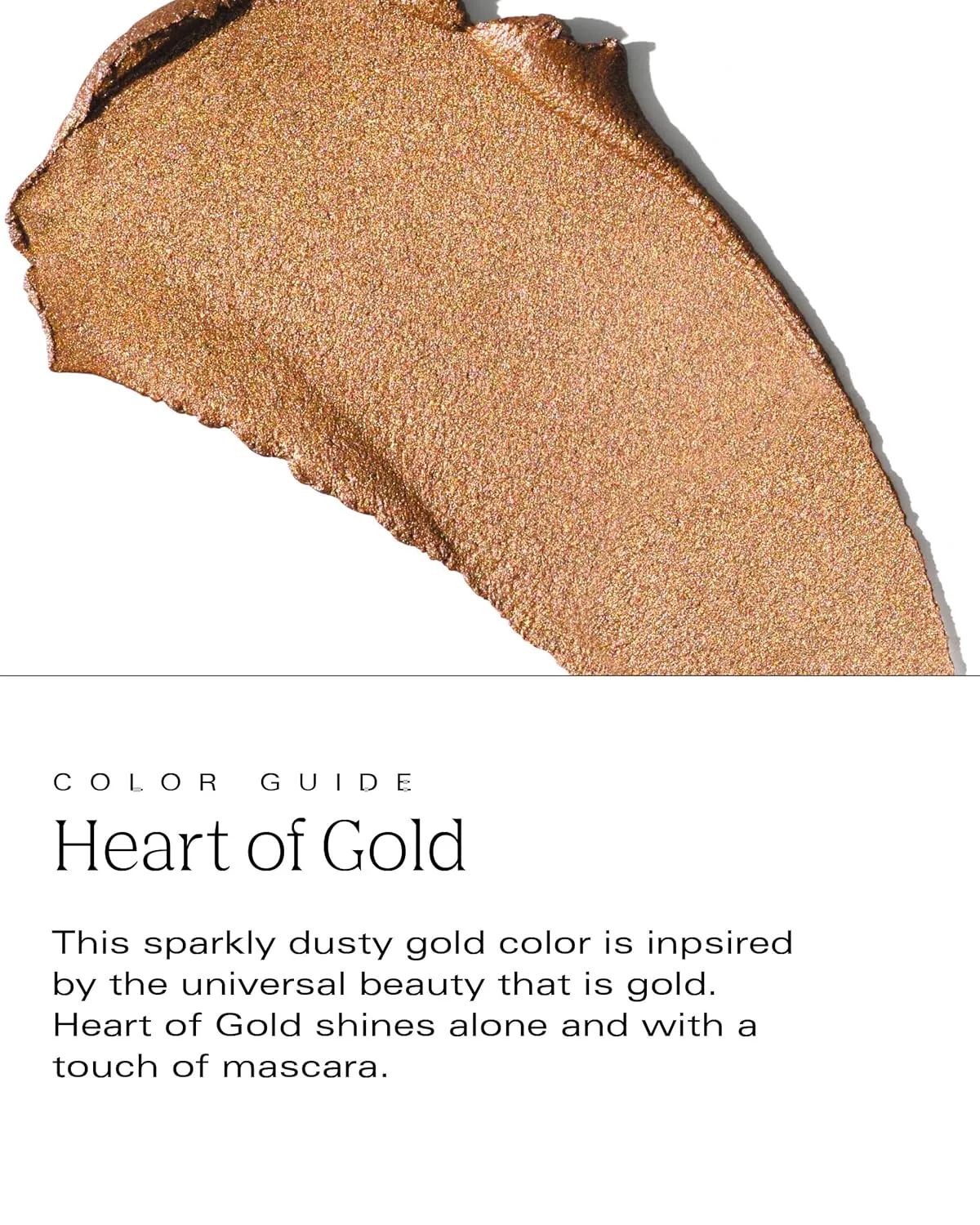 by Patricia De León | Exotic Hyponic Cream Eyeshadow (Heart of Gold) | Highly Pigmented Cream-to-Powder Dusty Gold Metallic Eye Makeup for Instant Shimmer | Long-Lasting Moisturizing Formula | Vegan | .16 oz