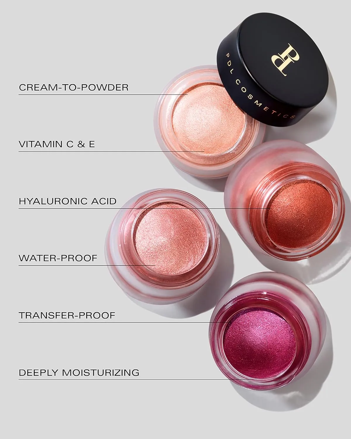 by Patricia De León | Exotic Hyponic Cream Eyeshadow (Heart of Gold) | Highly Pigmented Cream-to-Powder Dusty Gold Metallic Eye Makeup for Instant Shimmer | Long-Lasting Moisturizing Formula | Vegan | .16 oz
