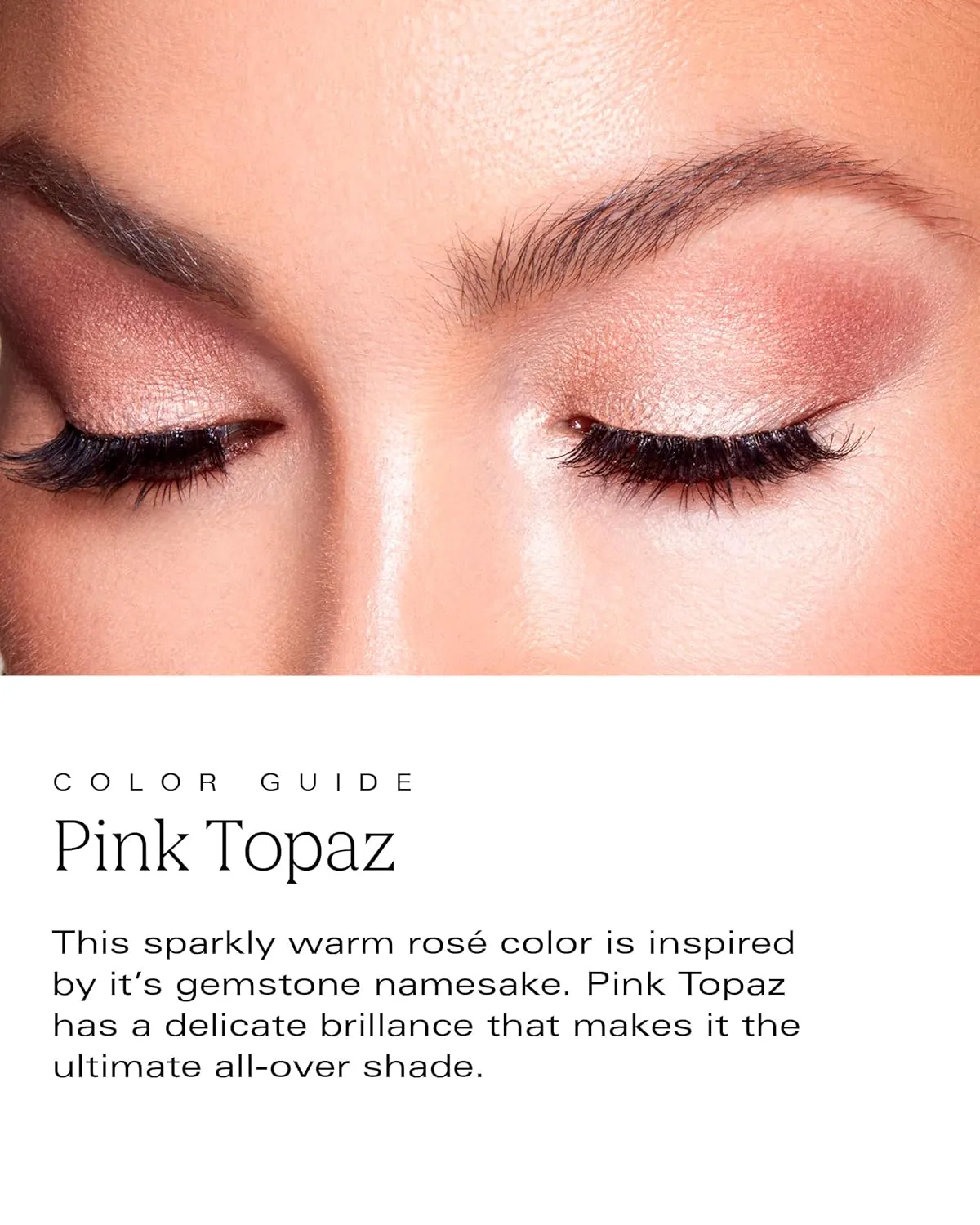 by Patricia De León | Exotic Hyponic Cream Eyeshadow (Pink Topaz) | Highly Pigmented Cream-to-Powder Rosé Metallic Eye Makeup for Instant Shimmer | Long-Lasting Moisturizing Formula | Vegan | .16 fl oz