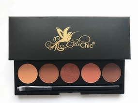 Cali Chic Eye Shadow Palette Eye Shadow Powder Cosmetic Make Up Terracotta