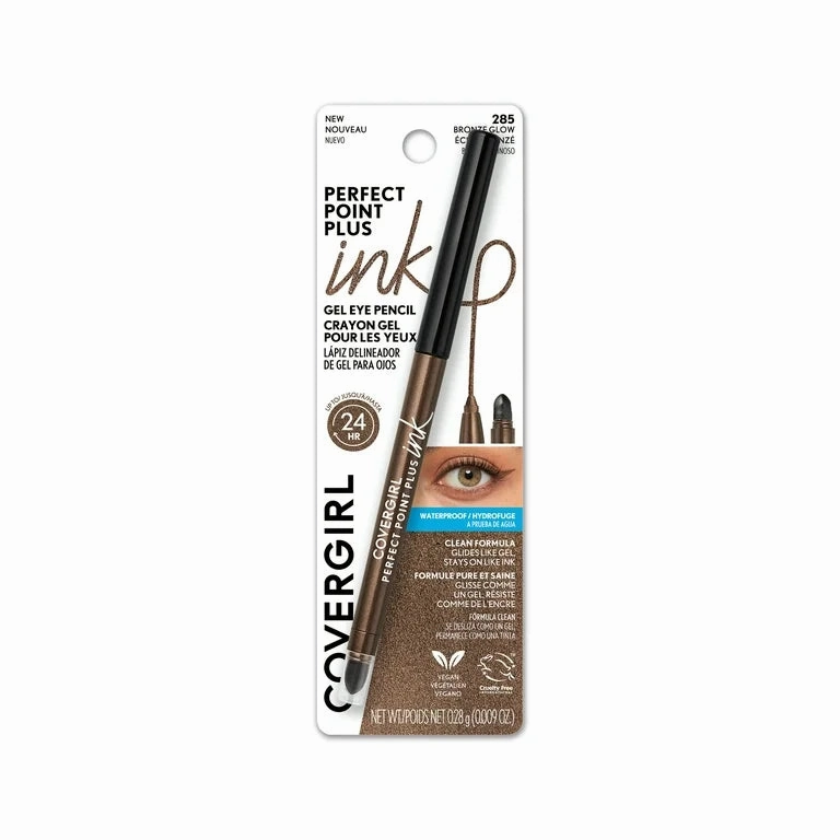 Covergirl Perfect Point Plus Ink Gel Eyeliner 285 Bronze Glow - 0.0098oz