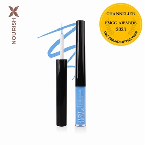 Eclectic Blue: Herb-Enriched Waterproof Eyeliner Organic with Jojoba Oil & Vitamin E