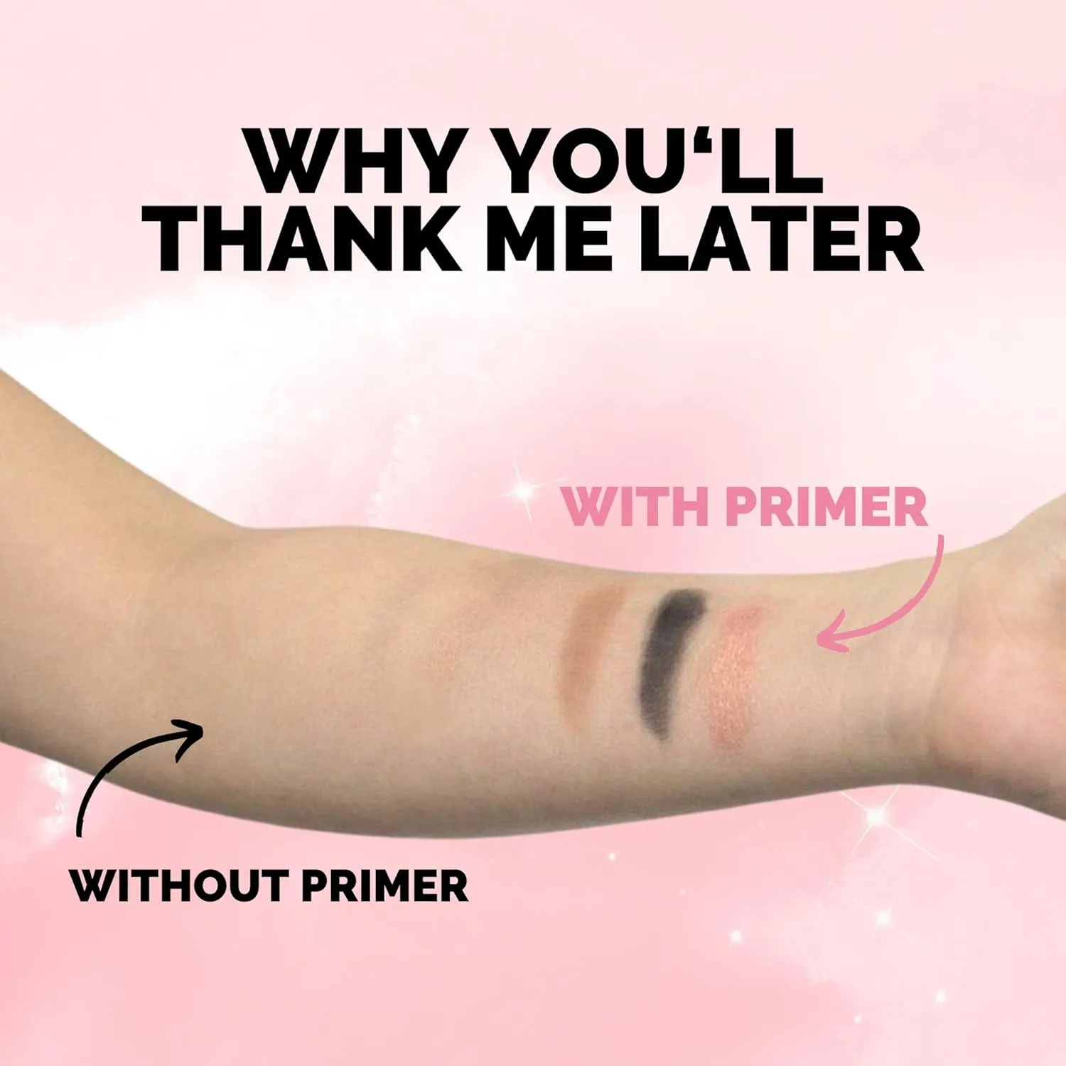 Elizabeth Mott Thank Me Later Eye Primer - Long-Lasting Matte Eyeshadow Base for Oily Lids - Crease-Free, Wrinkle-Filling, Shine Control - Smudge-Proof, Lightweight, Dermatologist & Allergy Tested 10g