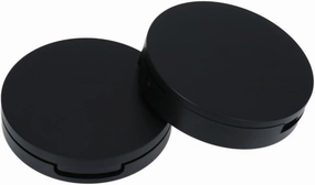Empty Eyeshadow Palette Case 2pcs Mini Cosmetic Containers with Mirror Travel Bottles for Creams Refillable Makeup Palette
