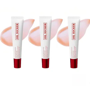 Extreme Mattifying Alkaline Primer, Oil Sucker Primer Makeup, Long-Lasting Waterproof & Sweatproof Eyeshadow Primer, Natural Firming Matte Primer, Oil Absorbing Primer Makeup (3pcs)