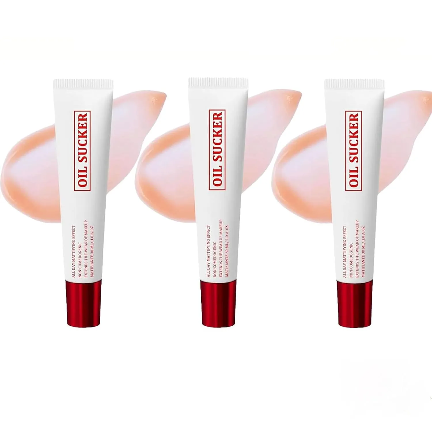 Extreme Mattifying Alkaline Primer, Oil Sucker Primer Makeup, Long-Lasting Waterproof & Sweatproof Eyeshadow Primer, Natural Firming Matte Primer, Oil Absorbing Primer Makeup (3pcs)