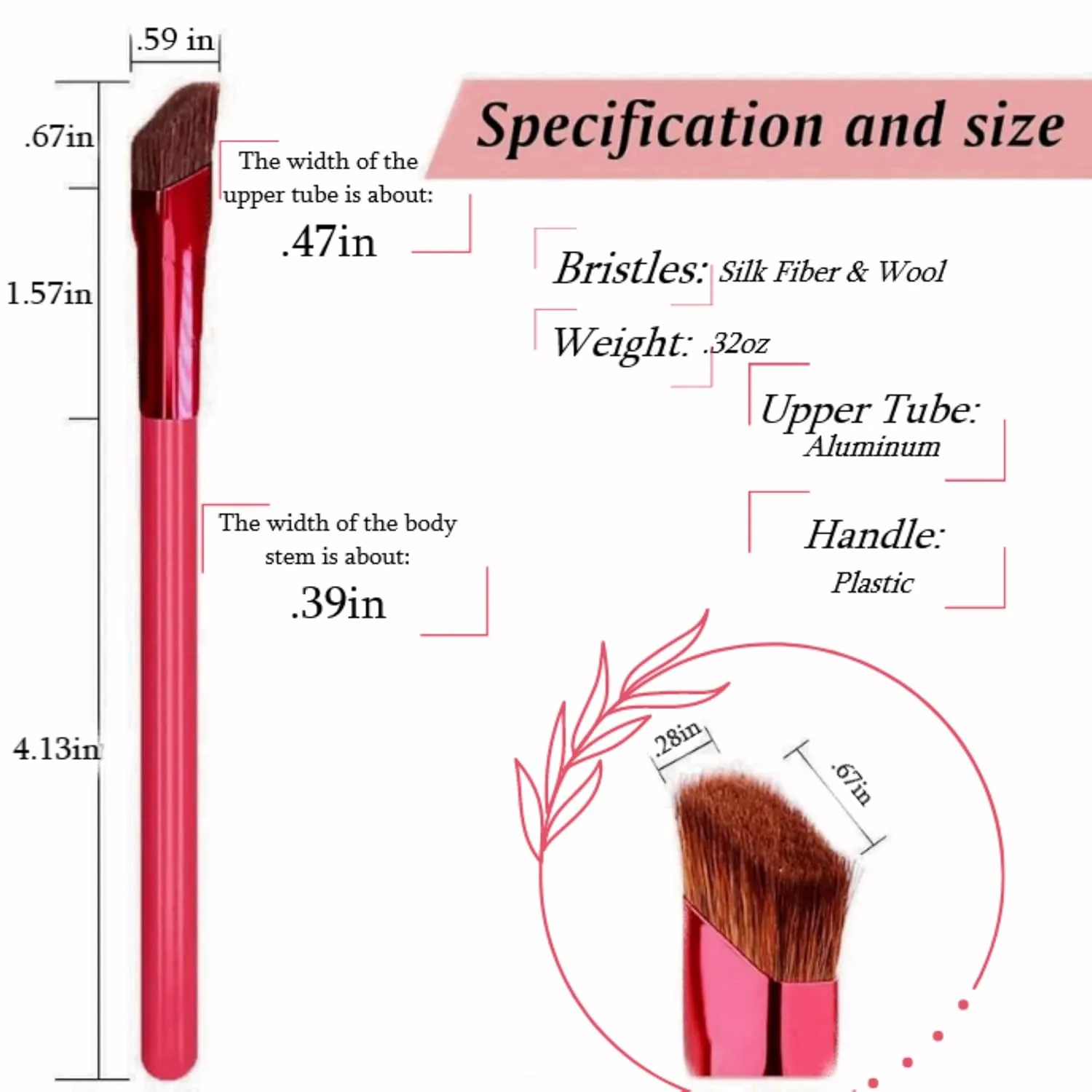 Eyebrow Gel and Setting Powder - Sweatproof 24 Hour Coverage - Eyebrow Brush Set - 4 Piece Eyebrow Kit (Brushes   Soft Black)