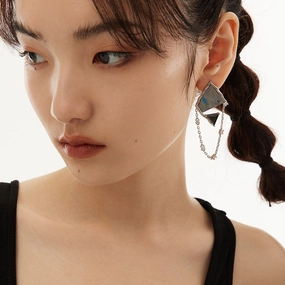 Eyeshadow mirror Earrings