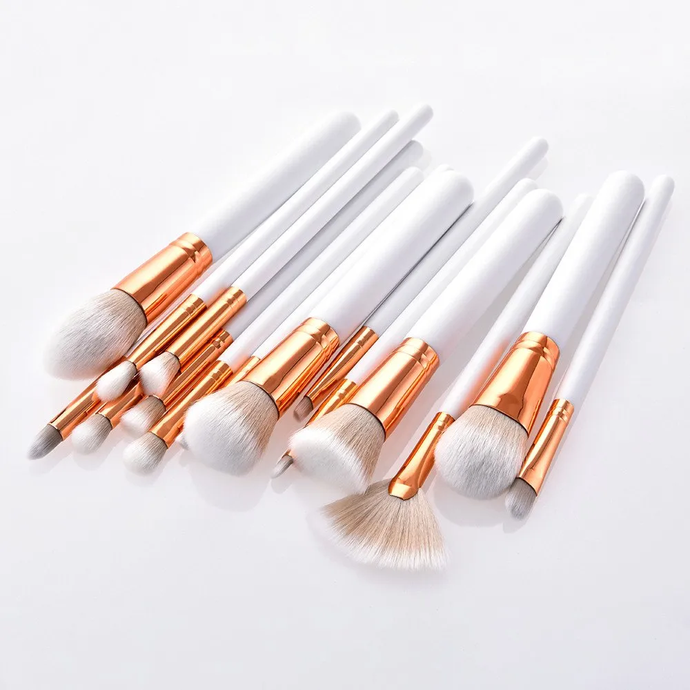 Foundation Eyeliner Tool Brush Makeup Eyeshadow 15Pcs Brushes Lip Powder Set Brush Glitter Makeup Brush Set