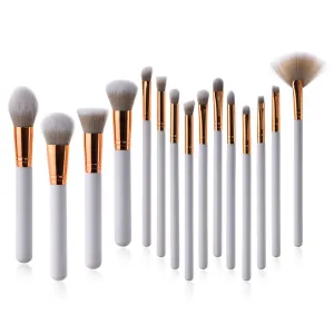 Foundation Eyeliner Tool Brush Makeup Eyeshadow 15Pcs Brushes Lip Powder Set Brush Glitter Makeup Brush Set
