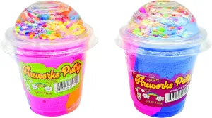 GEDDES Raymond Confetti Fireworks Putty - Pack of 12 - Colorful Sensory Play Toys for Kids