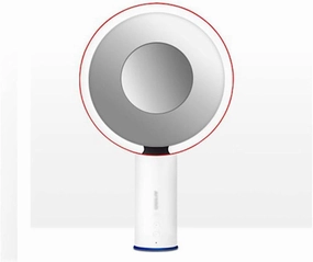 GRFIT Vanity Makeup Mirror LED Illuminated Makeup Mirror with Magnet Detail Magnifier Eyeshadow Pore Enlargement Magnifying Mirror with Bracket Table Desk Mirror