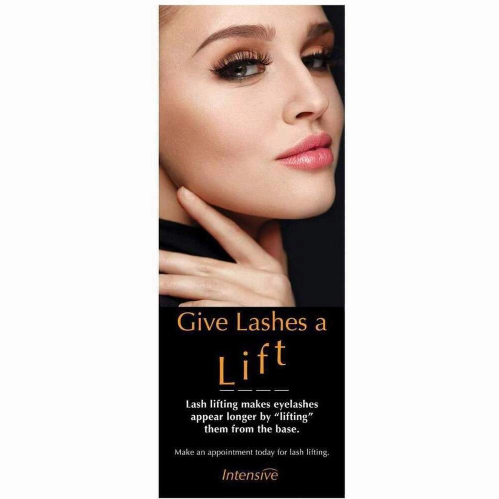 Intensive Lash Lift Shelf Talker / 4" x 11" by Intensive Lash & Brow