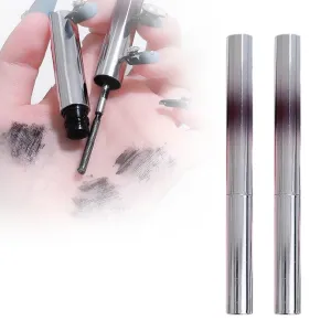 Iron Wand Mascara, 2025 New Waterproof Black Washable Metal Mascara, Metal Rod Mascaras, Long Lasting Lash Extensions Mascaras, Metals Wand Mascar, 3D Curling Eyelash Iron Mascar (Black-2pcs)