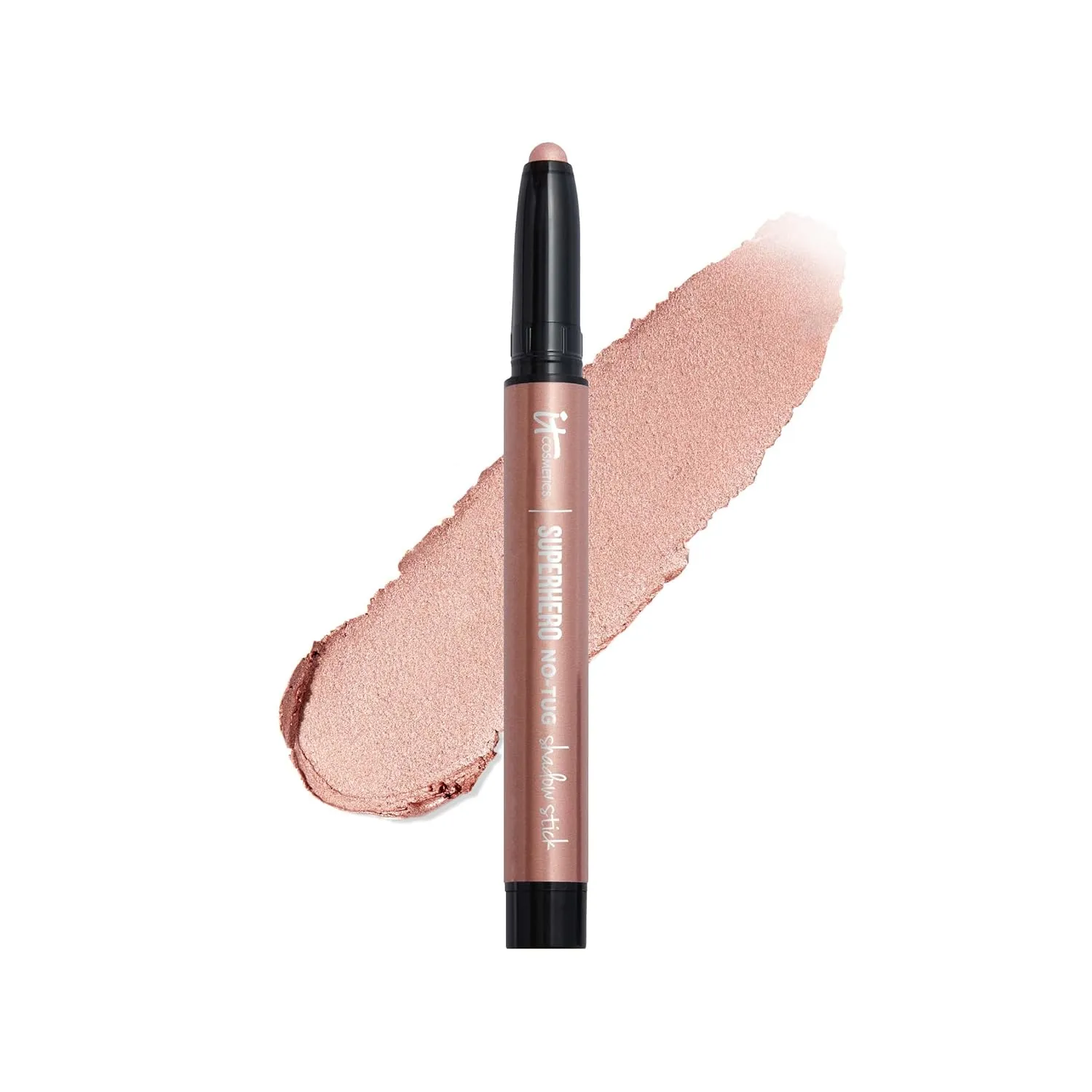 IT Cosmetics Superhero No-Tug Waterproof Eyeshadow Stick - Longwear Blendable Cream with Built-In Primer Suitable for Sensitive Eyes 0.05 oz