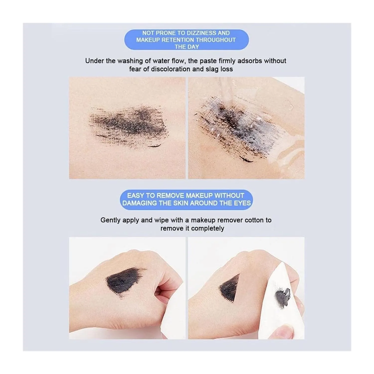 Judy Doll Mascara,Judy Doll Mascara Curling, Judy Doll Iron Brush Mascara,Judy Doll Mascara Waterproof, Judy Doll Iron Strong Mascara (Classic Black Finely Curved Black)