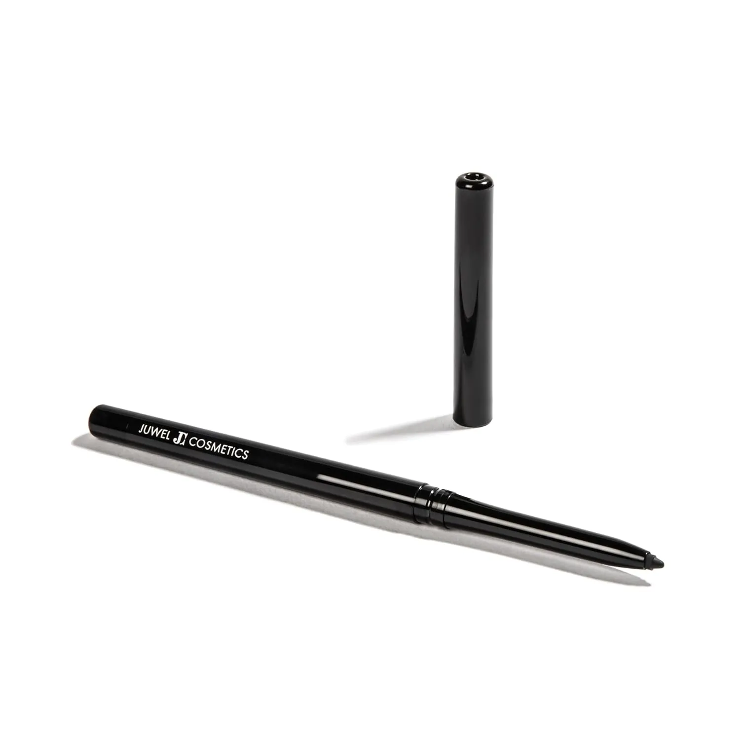 Juwel Cosmetics Automatic Eyeliner, Smudge Proof Waterproof Eyeliner with Castor Oil, Aloe Vera, Chamomile & Vitamin E, Long-lasting, Smooth, Creamy & Vegan Formula, No Sharpening Needed