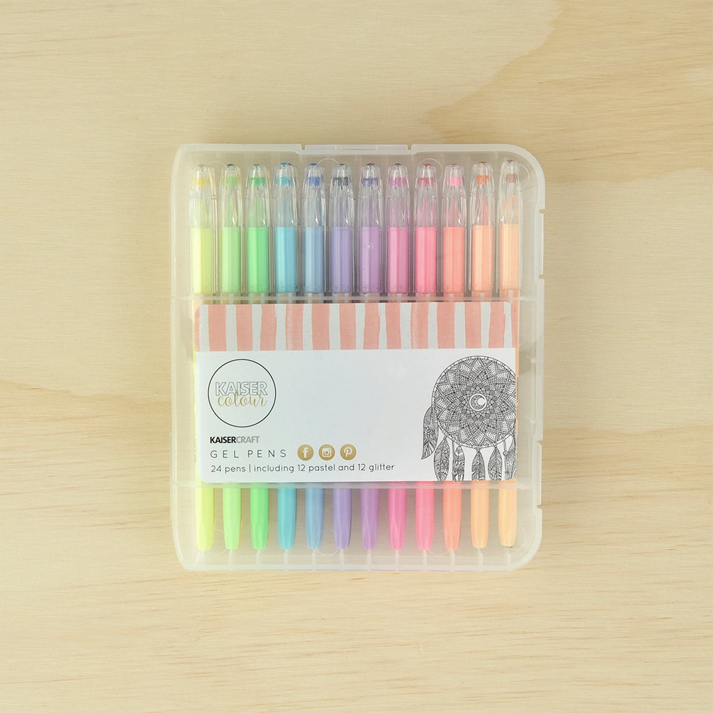 Kaiser Craft | Gel Pens 24 Pack