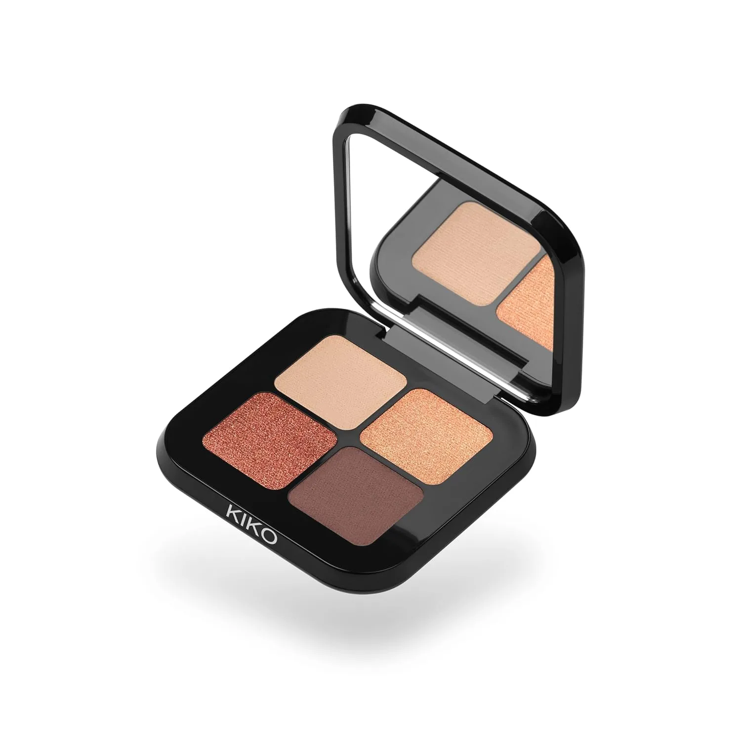 Kiko Milano Bright Quartet Eyeshadow Palette | 4 Baked Eyeshadows For Wet And Dry Use
