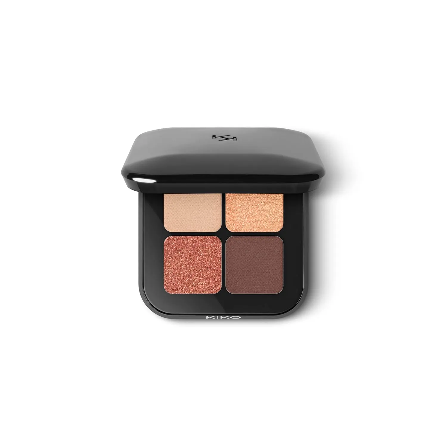 Kiko Milano Bright Quartet Eyeshadow Palette | 4 Baked Eyeshadows For Wet And Dry Use