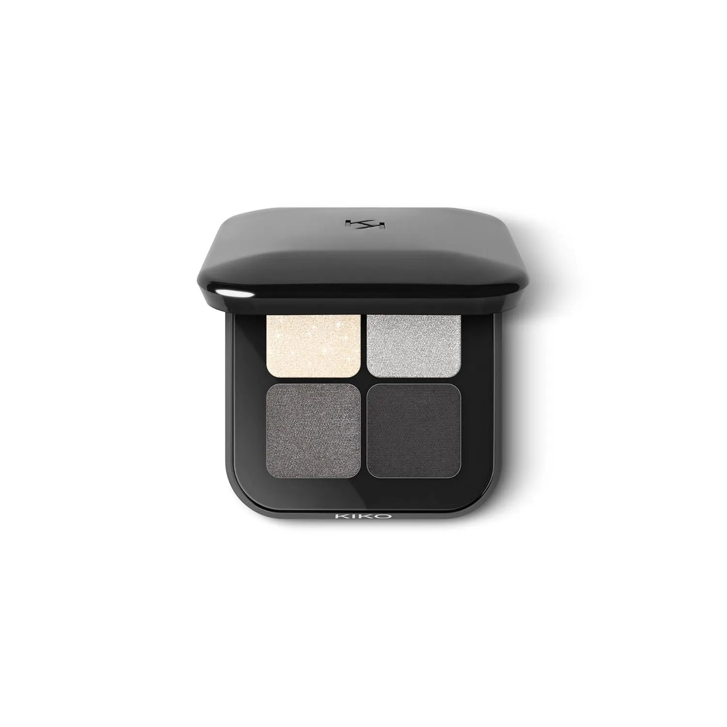 Kiko Milano Bright Quartet Eyeshadow Palette | 4 Baked Eyeshadows For Wet And Dry Use