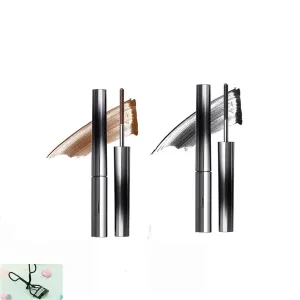 Lijieyou Curling Iron Mascara, Doll Curling Iron Mascara Waterproof, Iron Wand Mascara, Metal Mascara for Long Lasting Waterproof and Sweatproof (1SET)