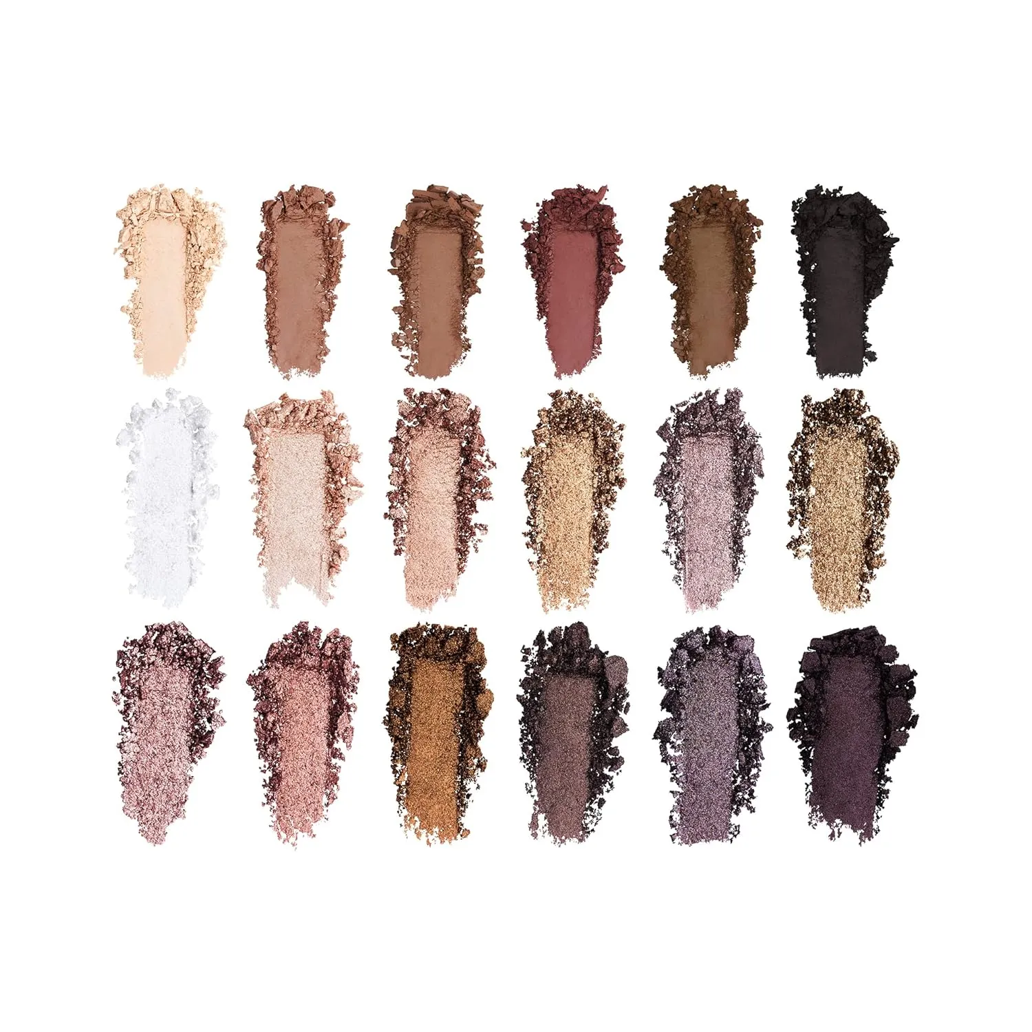 LORAC PRO Matte & Shimmer Eyeshadow Palette, Metallic High Pigmented, Mirror Compact