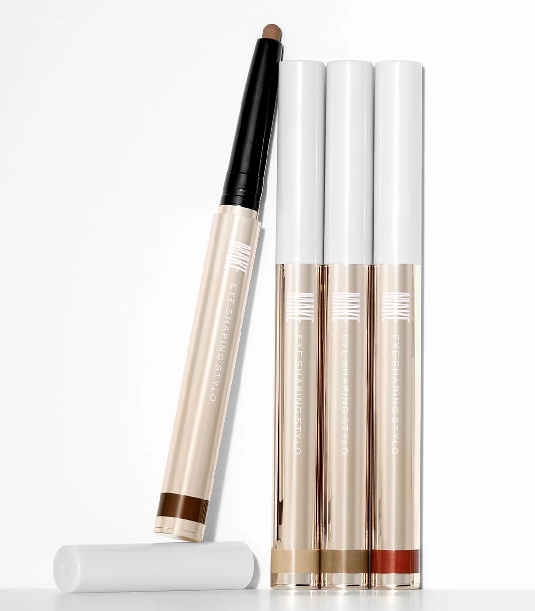 MAKE Beauty Eye Shaping Stylo - Cream Eyeshadow Stick. 4-in-1 Shape, Define, Contour, and Shade Eye Shadow for Versatile Makeup Looks. Long-Lasting Creamy Formula. Shade - Shore