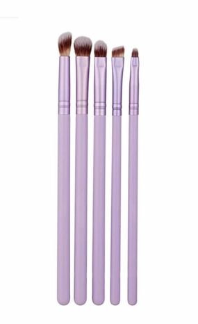 Makeup Brush 5 Pieces Multifunctional Eye Shadow Brush Soft Makeup Tools Non-irritating Synthetic Fiber Bristles Foundation Brushes
