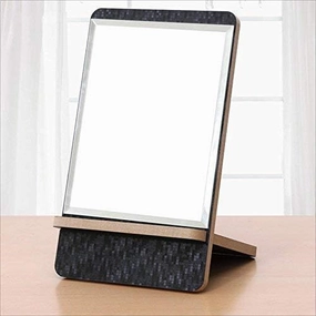 Makeup Mirror Makeup Mirror, High- Definition Desktop Makeup Mirror, Wooden Princess Portable Dressing Mirror (Color : D)