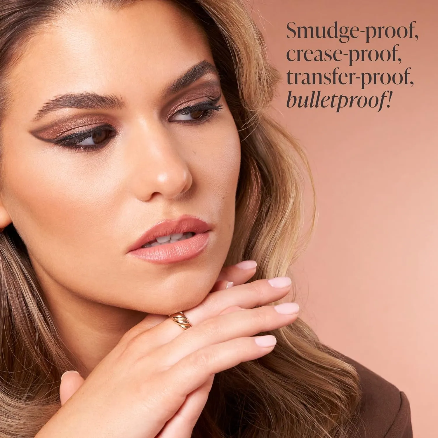 Mally Beauty Evercolor Eyeshadow Stick - Precious Gold Shimmer - Waterproof and Crease-Proof Formula - Easy-to-Apply Buildable Color - Cream Shadow Stick