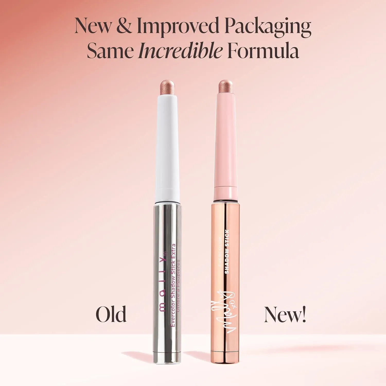 Mally Beauty Evercolor Eyeshadow Stick - Precious Gold Shimmer - Waterproof and Crease-Proof Formula - Easy-to-Apply Buildable Color - Cream Shadow Stick