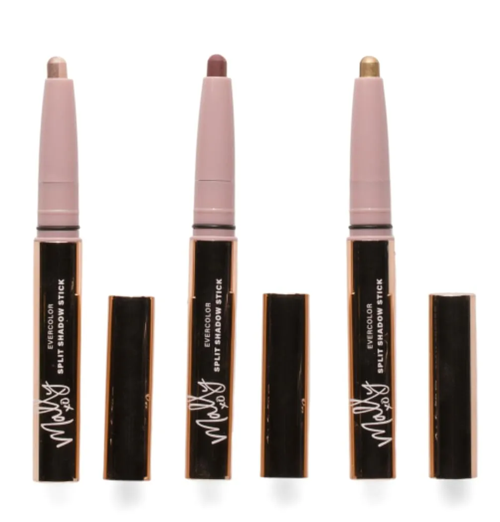 Mally Evercolor Split Duo Color Shadow Sticks Trio - .03 oz Full Size