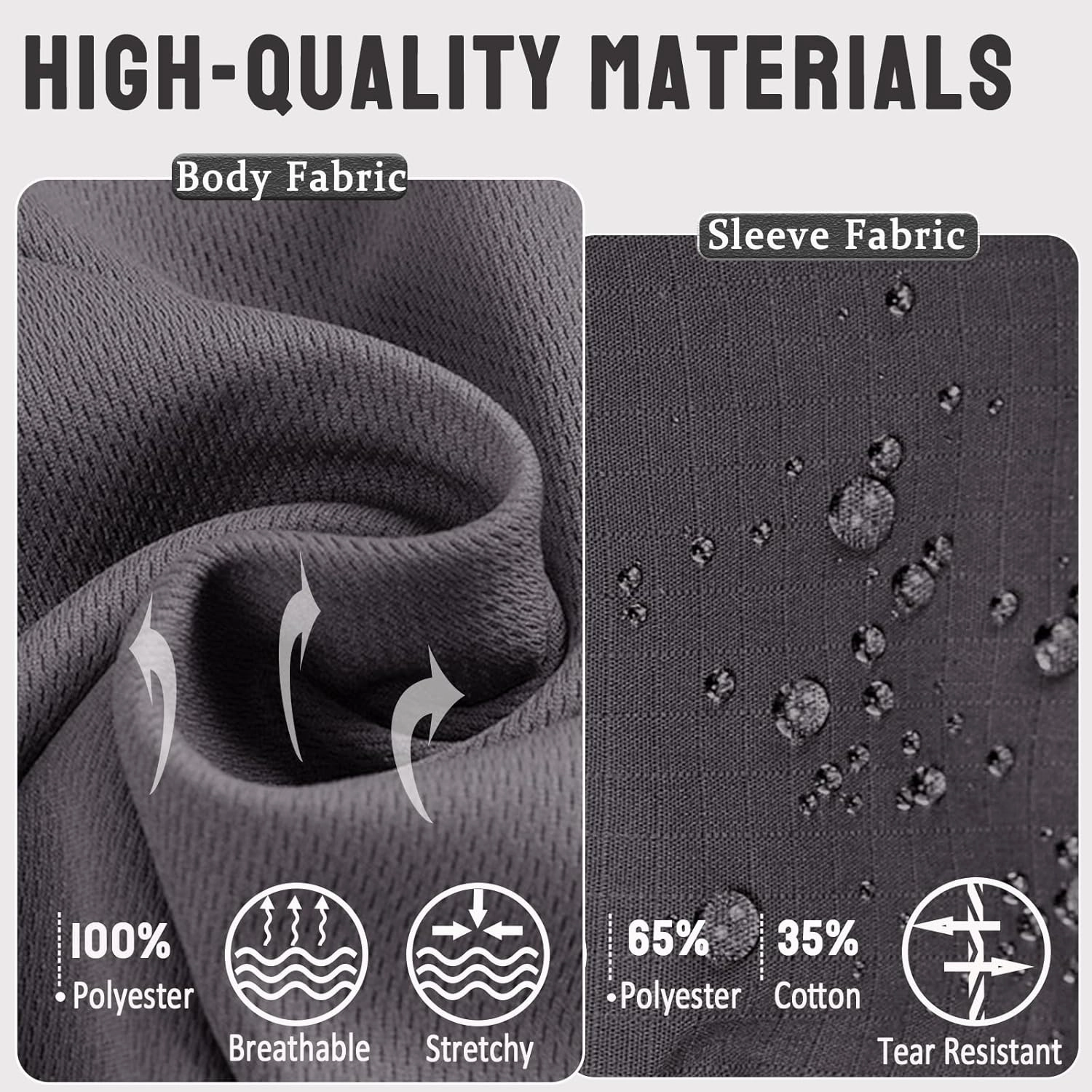 Men's Tactical Shirts Military Combat Shirt，1/4 Zipper Long Sleeve with Elbow Pads Top for Outdoor Paintball Airsoft