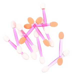 Mikinona Dual Head Eye Shadow Stick Skin-friendly Sponge 80pcs Pack Easy to Carry for Travel Daily Use