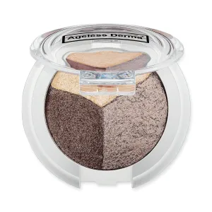 Mineral Makeup Baked Eyeshadow Trio-Vegan Eye shadow (Bronze)