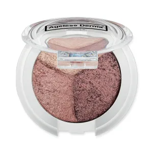 Mineral Makeup Baked Eyeshadow Trio-Vegan Eye shadow (Mulberry)