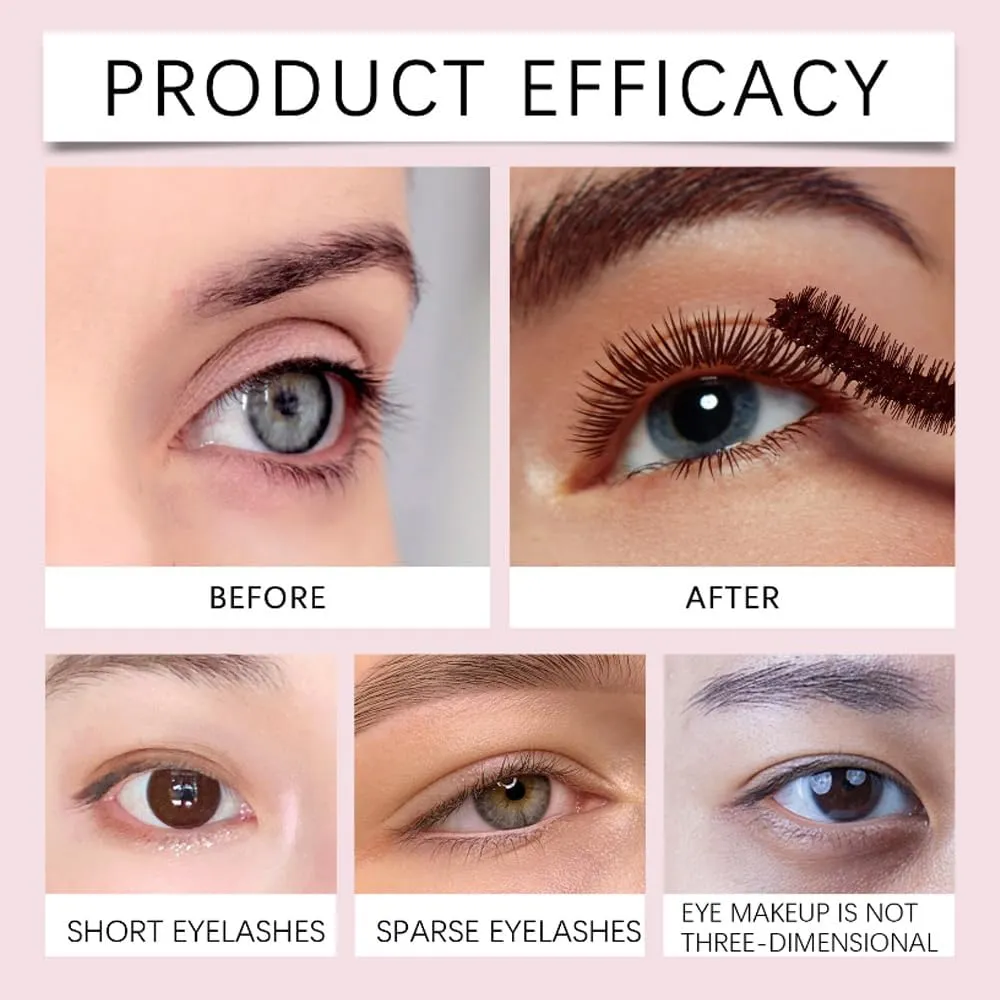 Mkry Mascara, Comparison K Mascara, Comparisonk Mascaras, Lengthened Curled Lashes Waterproof, Waterproof & Sweatproof Long Lasting Non-smudged