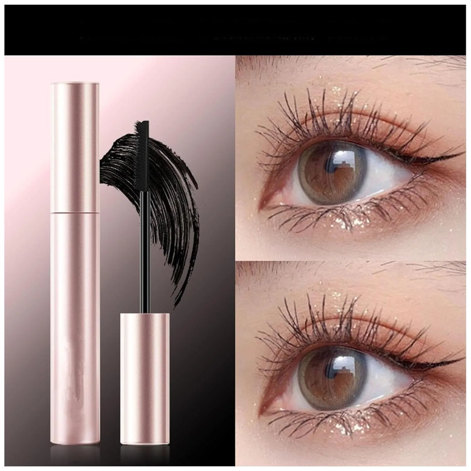 Mkry Mascara, Comparison K Mascara, Comparisonk Mascaras, Lengthened Curled Lashes Waterproof, Waterproof & Sweatproof Long Lasting Non-smudged